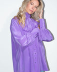 Silk Blouse in Violet